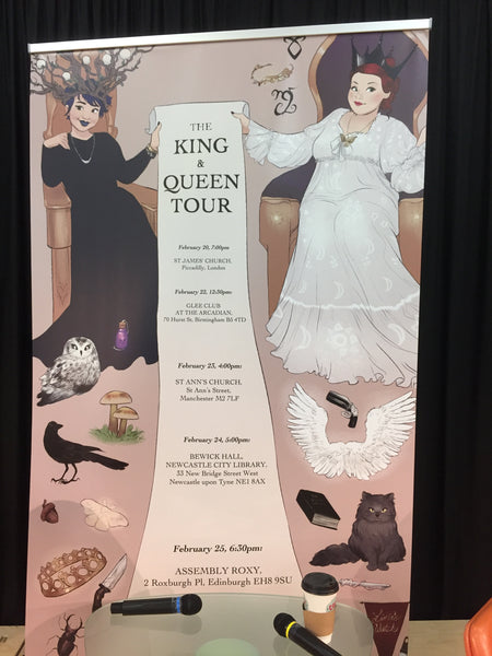 An audience with Cassandra Clare and Holly Black - The King and Queen Tour, Newcastle. February 2019.