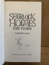 Young Sherlock Holmes - Fire Storm (signed)