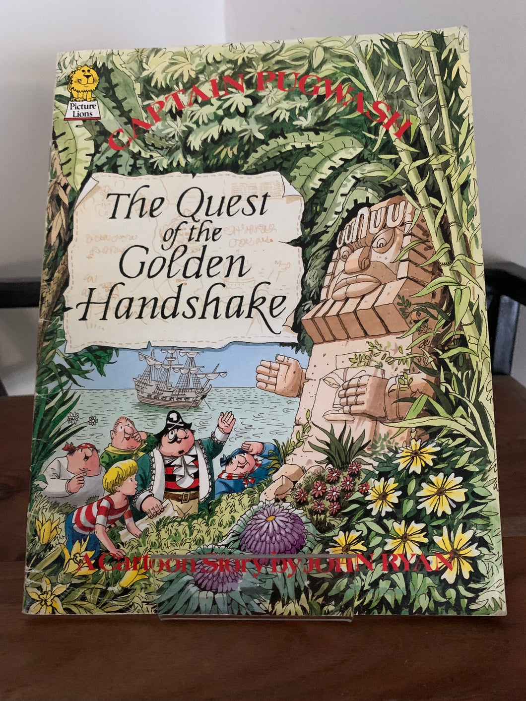 Captain Pugwash: The Quest of the Golden Handshake (signed with doodle)