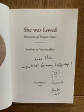She Was Loved - Memories of Beatrix Potter (signed + Promotional Flyer for Book Launch)