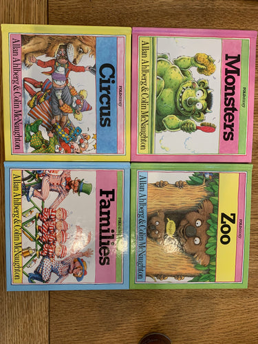 Monsters, Zoo, Circus & Families - Complete Foldaway set 1st editions