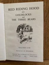 Red Riding Hood also Goldilocks and the Three Bears - Ladybird 'Well Loved Tales'
