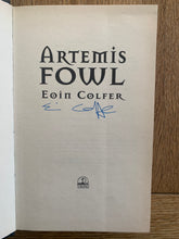 Artemis Fowl  (signed + promotional book mark)