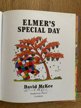 Elmer's Special Day (signed with doodle)