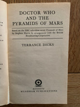 Doctor Who and the Pyramids of Mars