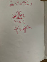 Captain Pugwash: The Quest of the Golden Handshake (signed with doodle)