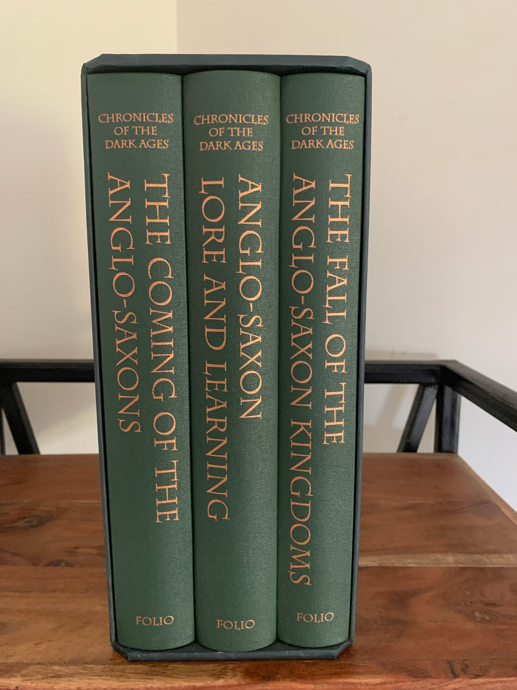 Chronicles of the Dark Ages - Folio Society (three volume set in slip case)