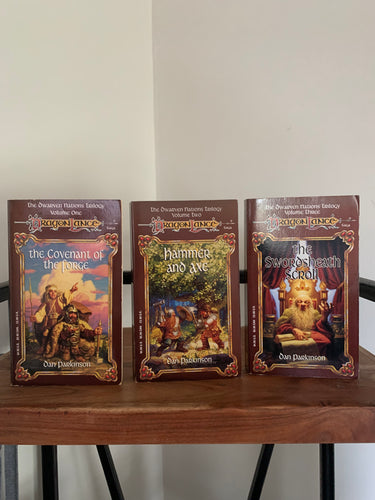 Dragon Lance - The Dwarven Nations Trilogy 3 volume set