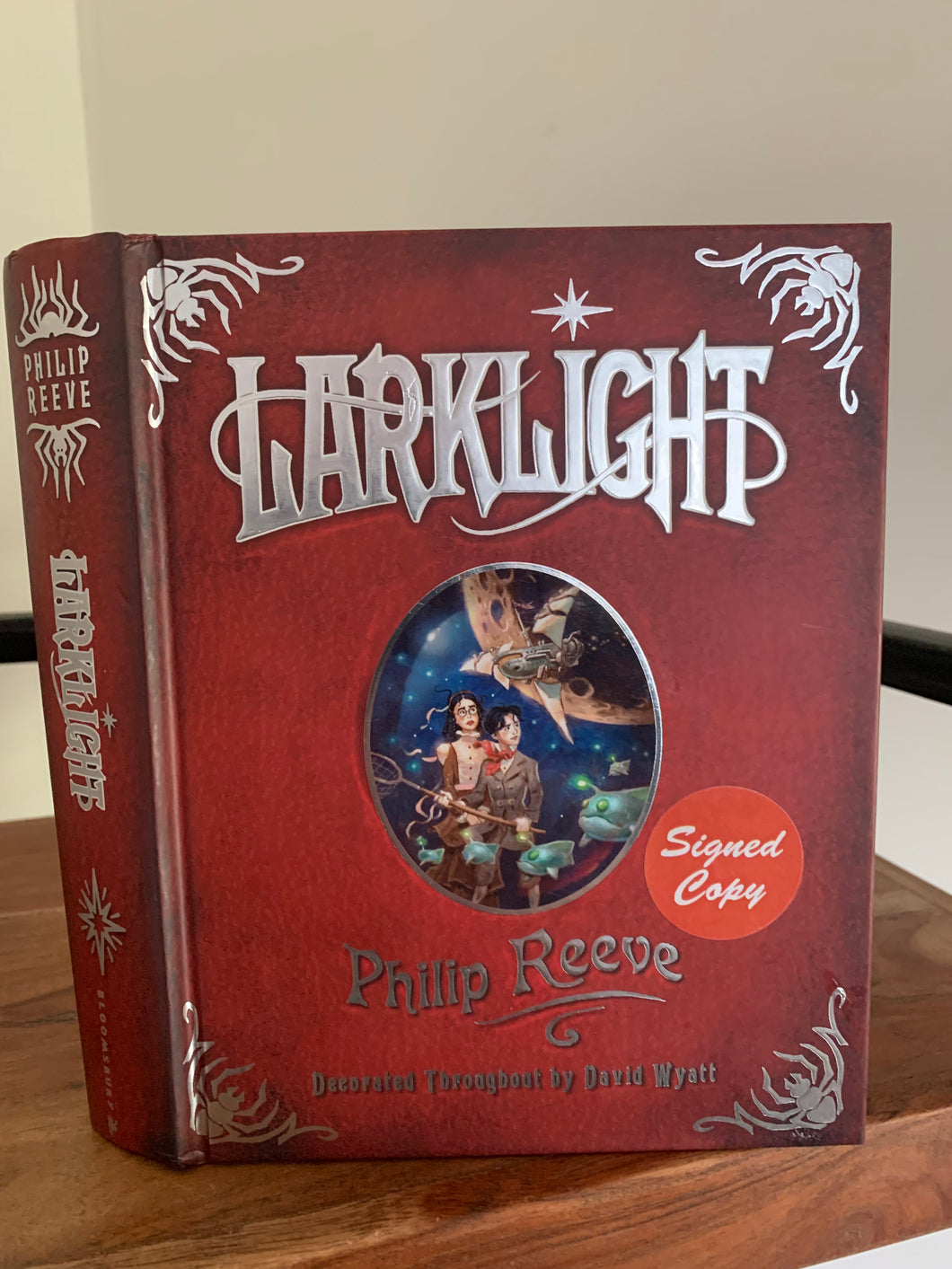 Larklight (signed with hoverhog doodle)
