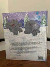 Elmer in the Snow (signed with Elmer doodle)