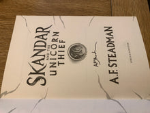 Skandar and the Unicorn Thief (signed with fold-out map)
