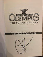 Heroes of Olympus - five volume complete set all signed 1st editions