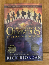 Heroes of Olympus - five volume complete set all signed 1st editions