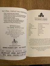 The Edge Chronicles - Beyond The Deepwoods & Stormchaser Uncorrected Advanced Proof (signed)