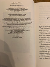 The Edge Chronicles - Beyond The Deepwoods & Stormchaser Uncorrected Advanced Proof (signed)