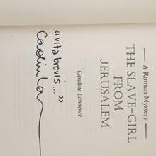The Slave-Girl From Jerusalem (Signed with quote)