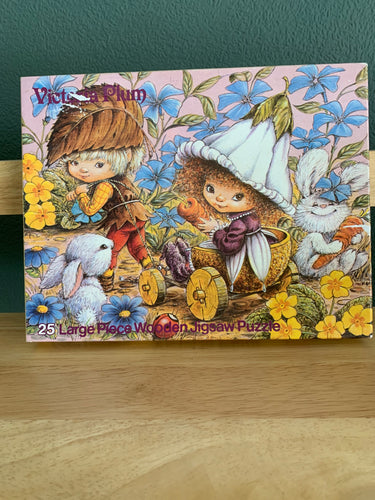 Victoria Plum - 25 Large Wooden Piece Jigsaw