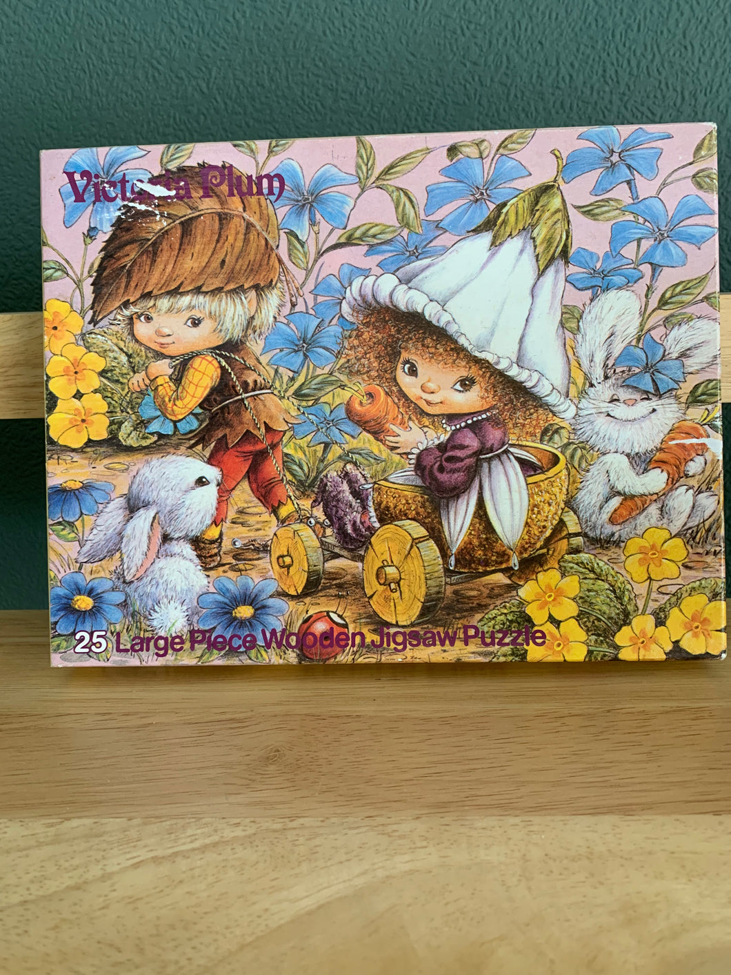 Victoria Plum - 25 Large Wooden Piece Jigsaw