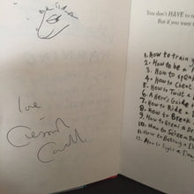 How To Fight a Dragons Fury (signed & doodle)