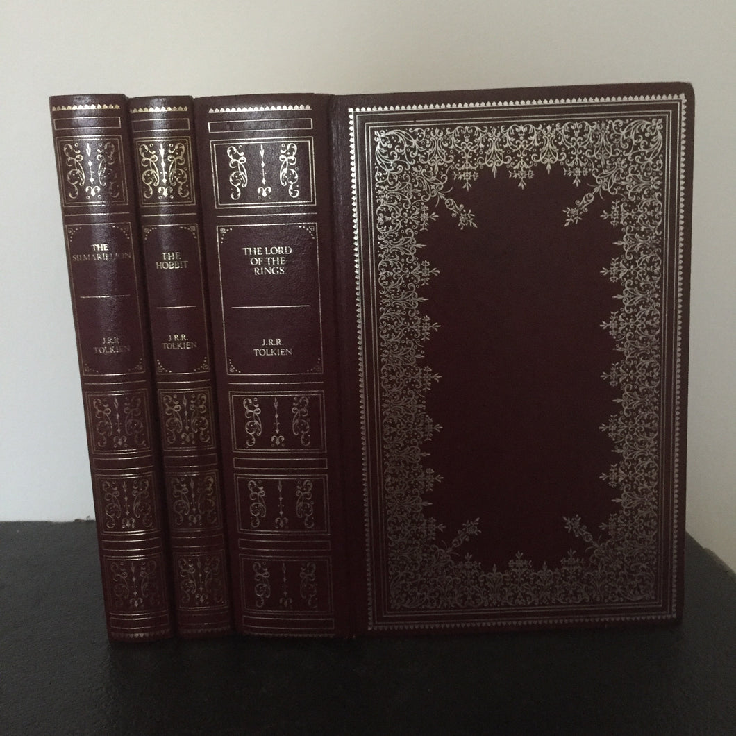 The Lord Of The Rings The Hobbit The Silmarillion matching set
